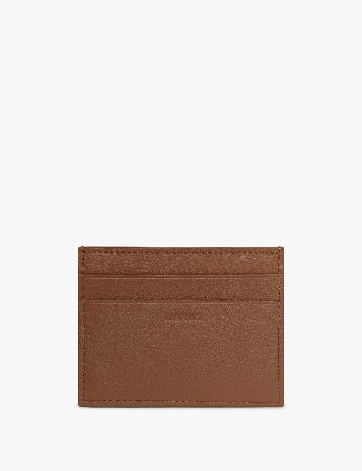 <transcy>CARLYLE Card holder-Caramel</transcy>